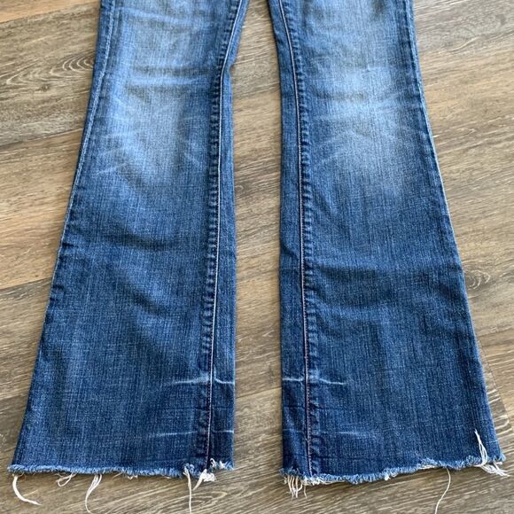 Citizens of Humanity jeans Ingrid 002 low waist stretch flair size 26 - Picture 3 of 13